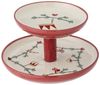 Bloomingville Etagere Weihnachts Yule, Steingut Bild 3