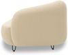 Gartenlounge Sofa 2-Sitzer Links Bratomila 177x79x105 Bezug in beige Bild 5