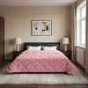 vidaXL Ganzjahresbettdecke Gepolstert Rosa 200 x 200 cm 42026268 Bild 4