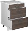 Unterschrank R-Line Grau 60 cm mit Schubladen Vicco Bild 5