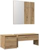 vidaXL Garderoben-Set Artisan-Eiche Holzwerkstoff 3329172 Bild 2