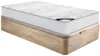 Vente-unique - SONGE Mattress and bed base set Holz, PlatteStoff Beige - B 90 cm x H 30 cm20 cm x L 190 cm Bild 1