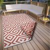 OTTO home Teppich Ronda Wendeteppich, rechteckig, Höhe: 5 mm, Sisal-Optik, Flachgewebe, In- und Outdoor, geometrisches Boho Design Bild 2