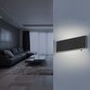 Wandleuchte, LED, Schalter, Aluminium, schwarz, B 22,5 cm Bild 2