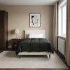 vidaXL Sommerdecke Gesteppt Anthrazit 135 x 200 cm Mikrofaser 42025905 Bild 4