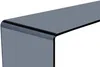 Vente-unique - ALONZO Konsole Glas TransparentSchwarz - B 35 cm x H 75 cm x L 110 cm Bild 4