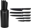 Küchenmesser-Set mit Messerblock aus hochwertigem Edelstahl - robust & pflegeleicht Bild 2