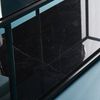 Signature Glascouchtisch L140 cm x H40 cm – BALTHAZAR - Schwarz Bild 4