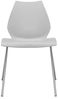 Kartell Maui Büro Stuhl, Hellgrau, 2er Set Bild 2