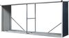 Feuerholzregal Kalmar 352x80x152cm aus Stahl Anthrazit [casa. pro] Bild 4