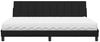 vidaXL Bett mit Matratze "Hanko" Schwarz 200x200 cm Stoff 3310554 Bild 5