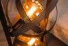KAWOLA Stehleuchte DILLY Stehlampe 3-flammig Metall schwarz 160 x 22 x 36 cm Bild 4