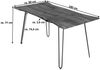 Esstisch Baumkante massiv Akazie nussbaum 180 Hairpin-Gestell schwarz HANNAH 70706830 Bild 3