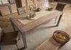 Esstisch Akazie 220x100x76 beige lackiert AMSTERDAM #116 Bild 2