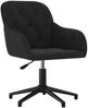 vidaXL Bürostuhl Drehbar Schwarz Samt 344862 Bild 2