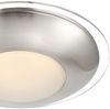 LED Deckenleuchte, Chrom, satiniert, rund, D 26 cm Bild 4