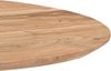 Runder Esszimmertisch Akazie naturfarben Schweizer Kante 120 cm Spider-Gestell schwarz aus Metall + Holz KIMBERLY 137874694 Bild 2