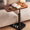 Höhenverstellbarer Schreibtisch mit wasserfester Platte, Für Homeoffice & Gaming Großfläche 37×23.8cm in Walnuss & Schwarz Bild 3