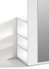 Hochschrank >BEN< in Weiß mit Spiegel 40 x 184 x 35 cm (BxHxT) Bild 4