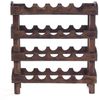DESIGN DELIGHTS Weinregal WEINREGAL "RUSTIC", 66 x 61 x 24 cm(HxBxT), Altholz massiv, Flaschenhalte Bild 2