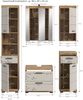 Badkombination B/H/T: 164x191x34 cm in Evoak Oak Nachbildung Bild 4