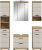Badkombination B/H/T: 164x191x34 cm in Evoak Oak Nachbildung Bild 2