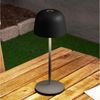Lindby Außen-Tischleuchte Arietty, LED, Metall, Schwarz warmweiß IP65, 1 x 2,2 W LED, warmweiß Bild 2
