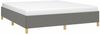 Boxspringbett Dunkelgrau 160x200 cm Stoff [3120970] Bild 3