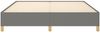 Boxspringbett Dunkelgrau 160x200 cm Stoff [3120970] Bild 5
