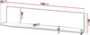 Wandboard Rotevio RE19 (Farbe: Cashmere / Cashmere + Steingrau) Bild 2