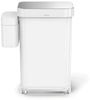 simplehuman Mülleimer Kompost-Caddy 4 l Weiß Bild 2