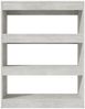 vidaXL Bücherregal/Raumteiler Betongrau 80x30x103 cm Holzwerkstoff 811704 Bild 3