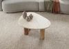 Couchtisch Sheesham 70x65x35 natur sandgestrahlt lackiert / Marmor weiß ORGANIC COLLECTION #32 Bild 2
