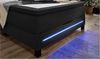 Boxspringbett Jogi / Jefferson BX2260, Stoff, Schwarz, 140 x 107 x 211 cm Bild 5
