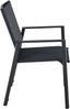 Siena Garden Gartensessel BOLOGNA Stapelsessel, anthrazit, Aluminiumgestell, Ranotex® Bezug Bild 4