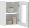 vidaXL Küchen-Hängeschrank mit Glastür Kalmar Grau Sonoma Holzwerkstoff 853533 Bild 5