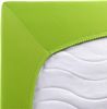 Traumschlaf Premium Interlock Jersey Spannbettlaken|120x200 cm - 130x200 cm| apfelgrün Bild 2