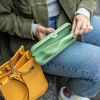 Koziol Besteckset mit Etui Klikk Ready 4-tlg, To-Go-Besteck, Kunststoff, Nature Leaf Green, 7070703 Bild 3