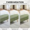 OKWISH Sitzbank für Schlafzimmer, Flur oder Wohnzimmer (110 cm lange moderne Bank mit Chenille-Bezug, 1-St, 110*40*42cm) Bild 4