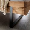 Doppelbett mit Schubkästen "Amelie" 180x200cm Wildeiche massiv Bild 4