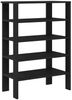 vidaXL Schuhregal Schwarz 61x32x87,5 cm Holzwerkstoff 859852 Bild 2