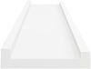 vidaXL Bilderleisten 2 Stk. Weiß 60x9x3 cm MDF 323929 Bild 5