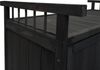Aufbewahrungstruhe HWC-O13, Gartentruhe Auflagenbox Truhe, Tanne Holz FSC® 53x108x60cm ~ anthrazit Bild 5