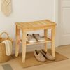 Relaxdays Badhocker aus Bambus Bild 3