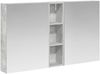 vidaXL Badezimmerschrank-Set 3 pcs 120 x 14,5 x 70 cm Holzwerkstoff 3403747 Bild 2