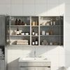 vidaXL Badezimmerschrank-Set 3 pcs 120 x 14,5 x 70 cm Holzwerkstoff 3403747 Bild 4