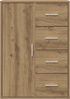 Sideboard, Kommode Artisan-Eiche 60 x 31 x 84 cm Holzwerkstoff j1025p Bild 4