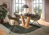 Kulissen-Esstisch >Motion< ausziehbar 190cm, Grau / Artisan Eiche Dekor - 150/190x76x90cm (BxHxT) Bild 2