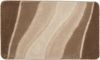 MEUSCH Badematte Ocean, Höhe 23 mm, rutschhemmend beschichtet, fußbodenheizungsgeeignet, Kunstfaser, rechteckig, Badteppich, Wellen Design, mit Farbverlauf, Hoch-Tief Effekt, waschbar Bild 3