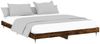 vidaXL Bettgestell ohne Matratze Räuchereiche 200x200 cm Holzwerkstoff 832114 Bild 4